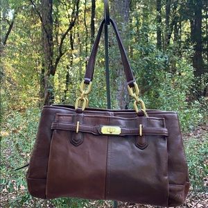 Coach bag. Brown Good used condition.